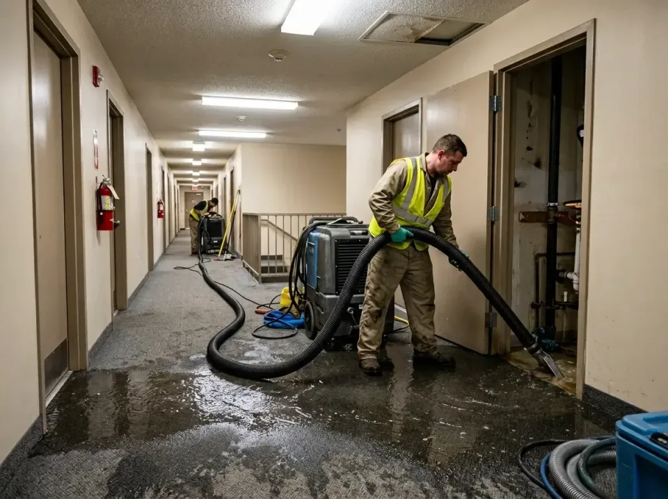 multi-unit-apartment-hallway-f-005 — frequently asked questions, Emergency Burst Pipe Water Extraction & Removal in Bala Cyn…